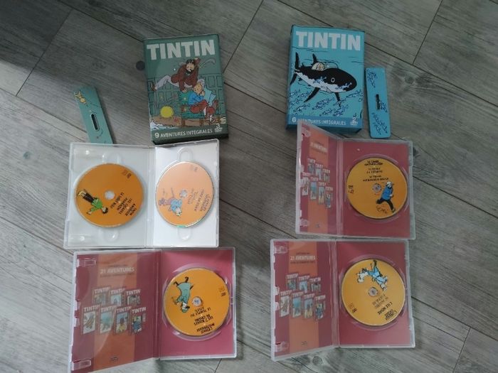 Lot de 2 coffrets intégral Tintin - photo numéro 3