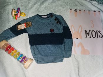 Pull bleu