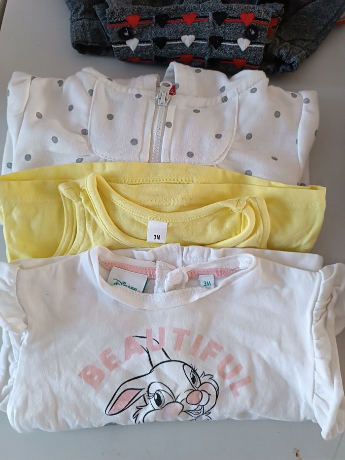 Lot vêtements 3 mois fille - photo numéro 3