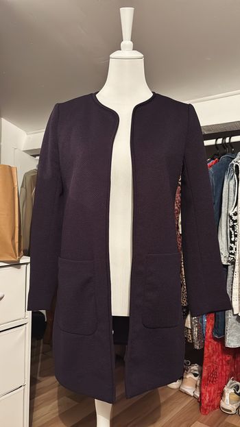 Veste épaisse bleu marine H&M T36