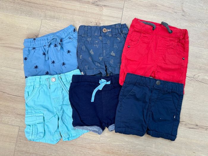 Lot de 6 shorts 3 mois