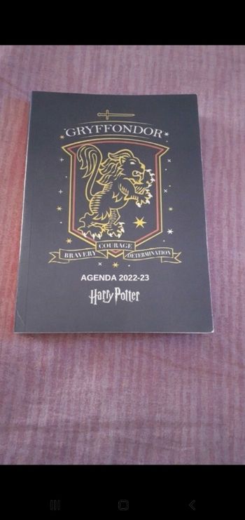 Agenda gryffondor Harry Potter