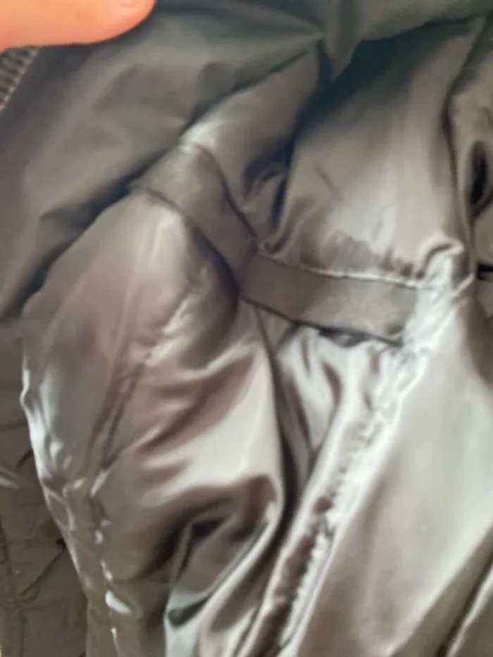 Parka NEUVE doublée avec double fermeture Penduick noir L - photo numéro 9