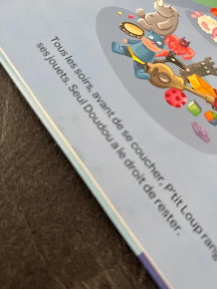 📖 livre au dodo, p’tit loup Auzou éveil - très bon état - bébé et petits - photo numéro 3