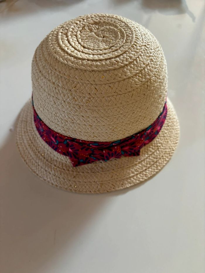 Chapeau fille Sergent major avec liens