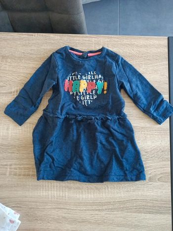 Robe épaisse, 18 mois