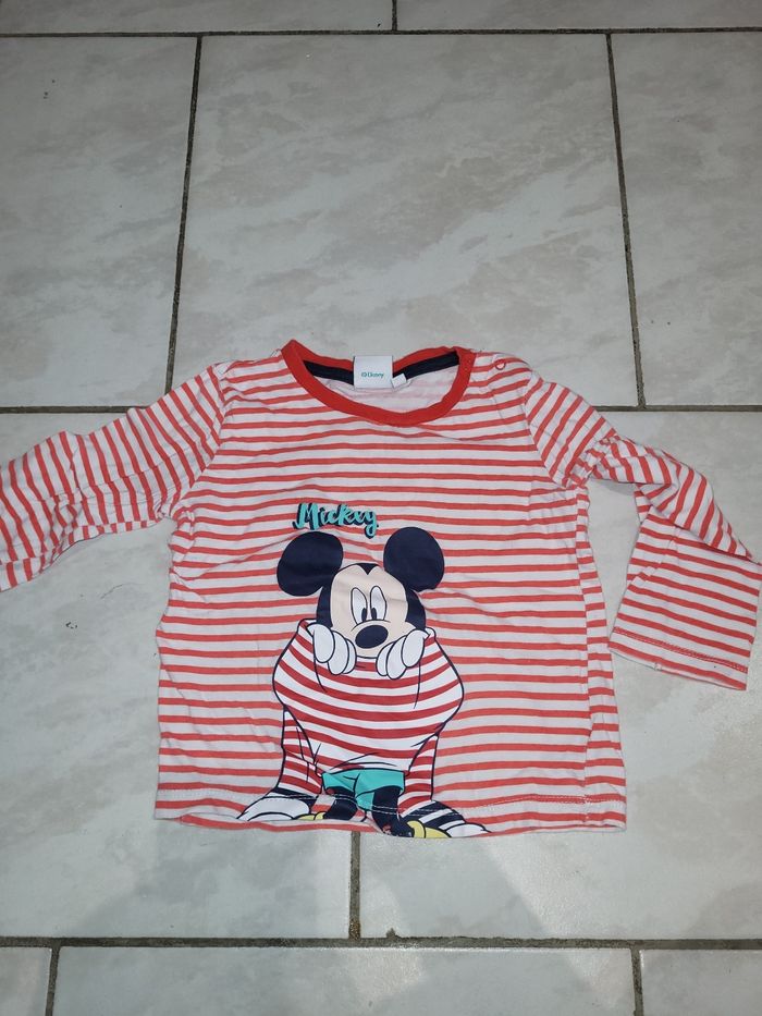 Tee shirt mickey