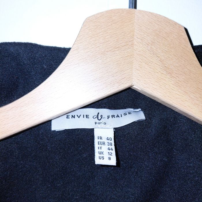 Envie de fraise - manteau de grossesse noir taille 40 - photo numéro 2