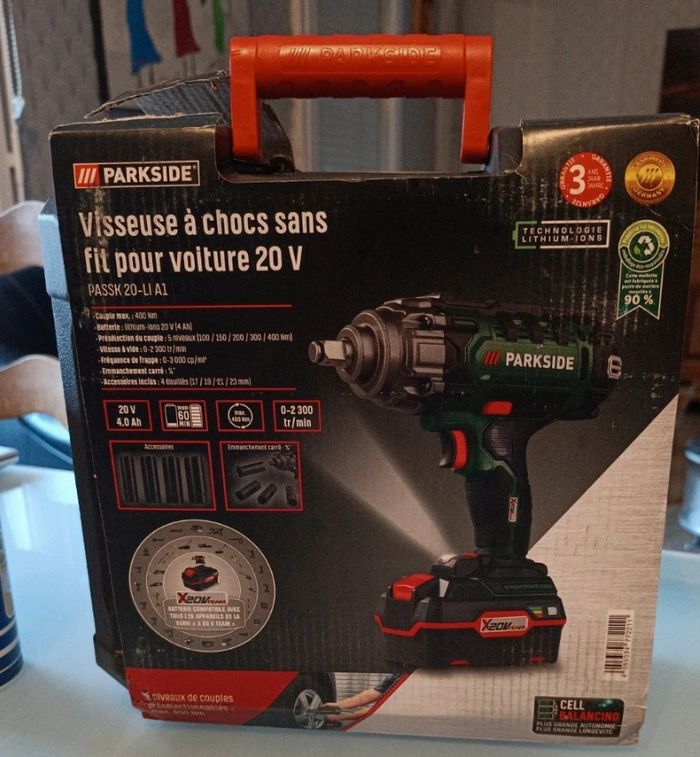 Clé à choc complet