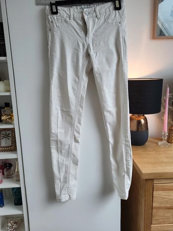 Jean skinny blanc