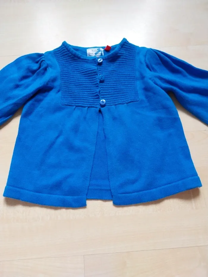 Gilet fille tisaia