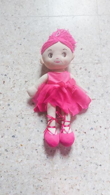 Peluche poupée ballerine Toi-Toys