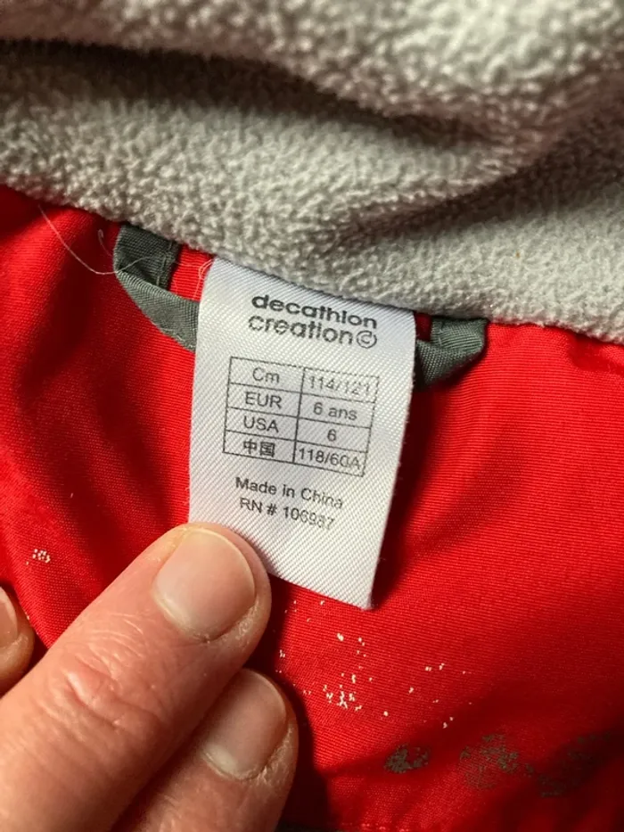 Veste de ski wedze taille 6 ans - photo numéro 8