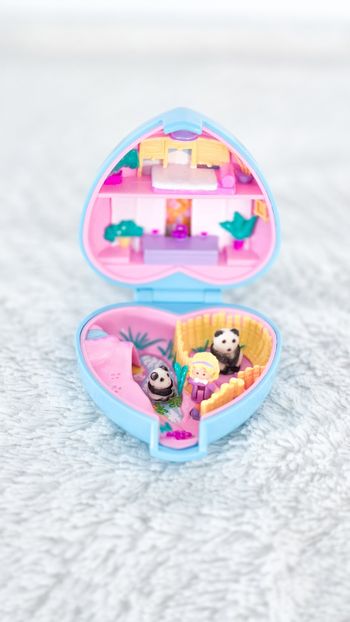Polly Pocket Pretty Panda's 1993 - Compleet