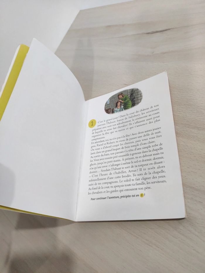Livre jeunesse dans la peau d'un chevalier tournoi de tous les dangers tu es le héros - photo numéro 7