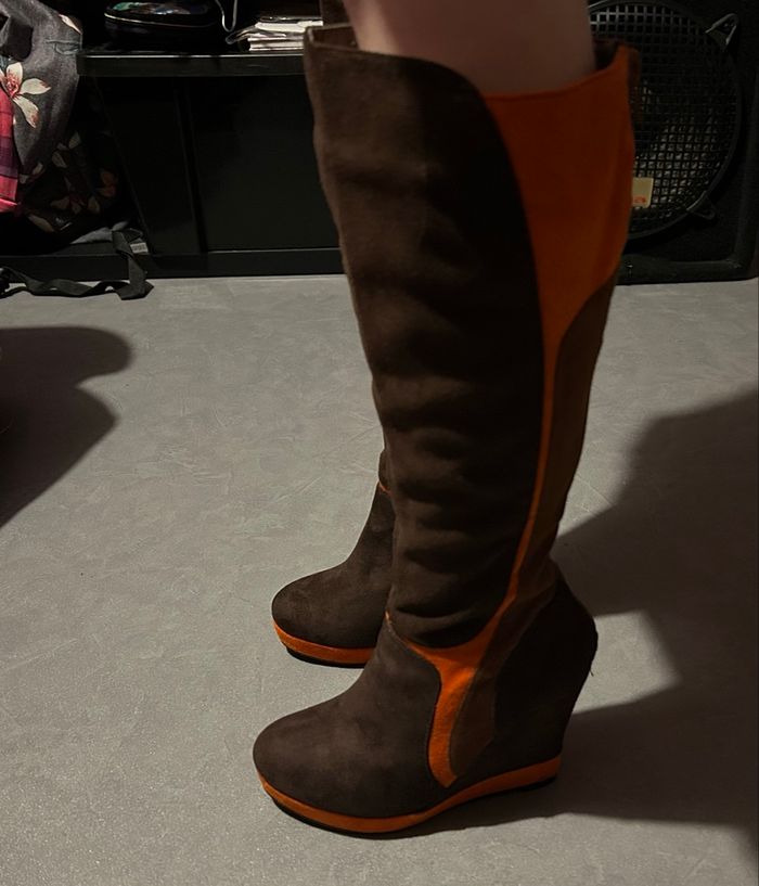 Bottes à talons taille 36 - photo numéro 2