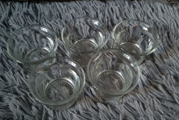Lot 5 photophore en verre - photo numéro 2