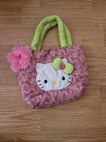 Perit sac à main en tissu Hello Kitty