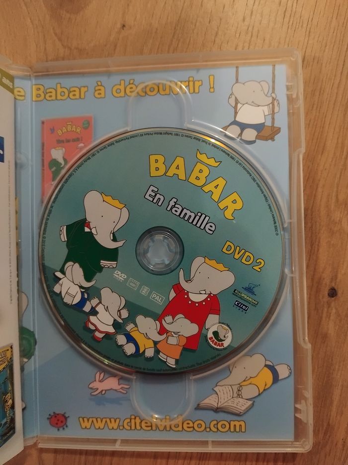 Dvd Babar en famille - photo numéro 3