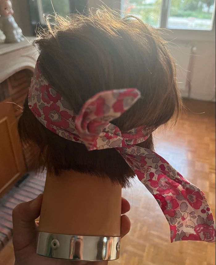 Head band en liberty accessoires pour cheveux vintage - photo numéro 6