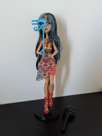 Poupée Monster high Cléo welcome to Monster high complète