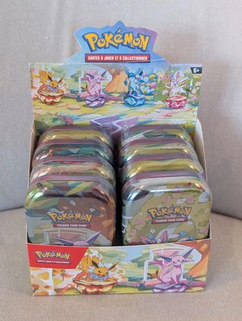 Display Descellée Pokémon Mini Tin Évolutions Prismatiques EV8.5 fr