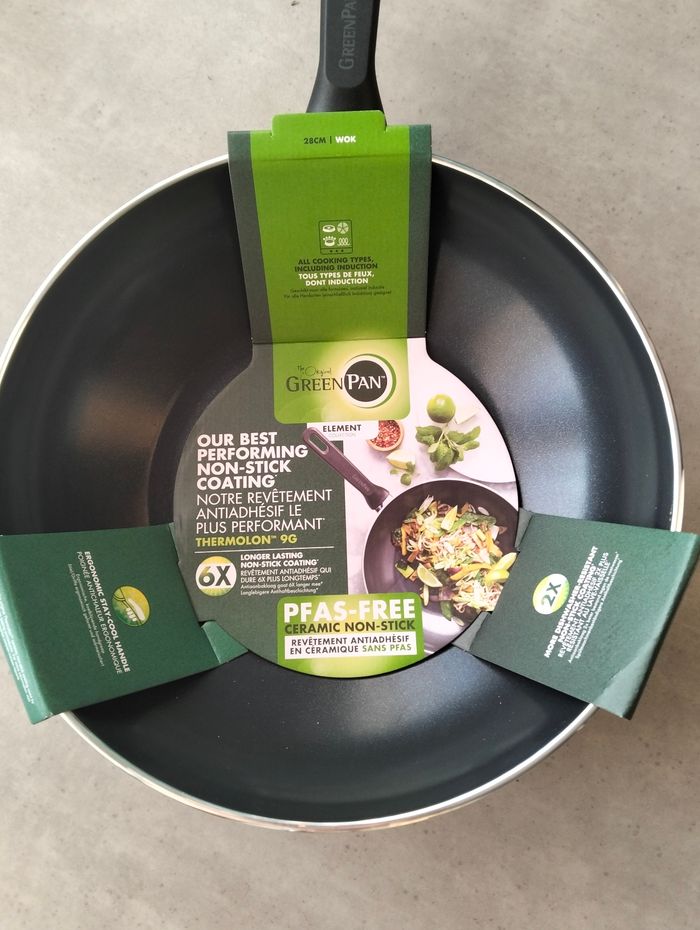 WOK GREEN PAN POÊLE NEUVE - photo numéro 3