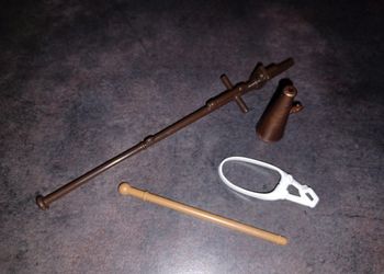 Playmobil bateau pirate porte voix mat ceinturon