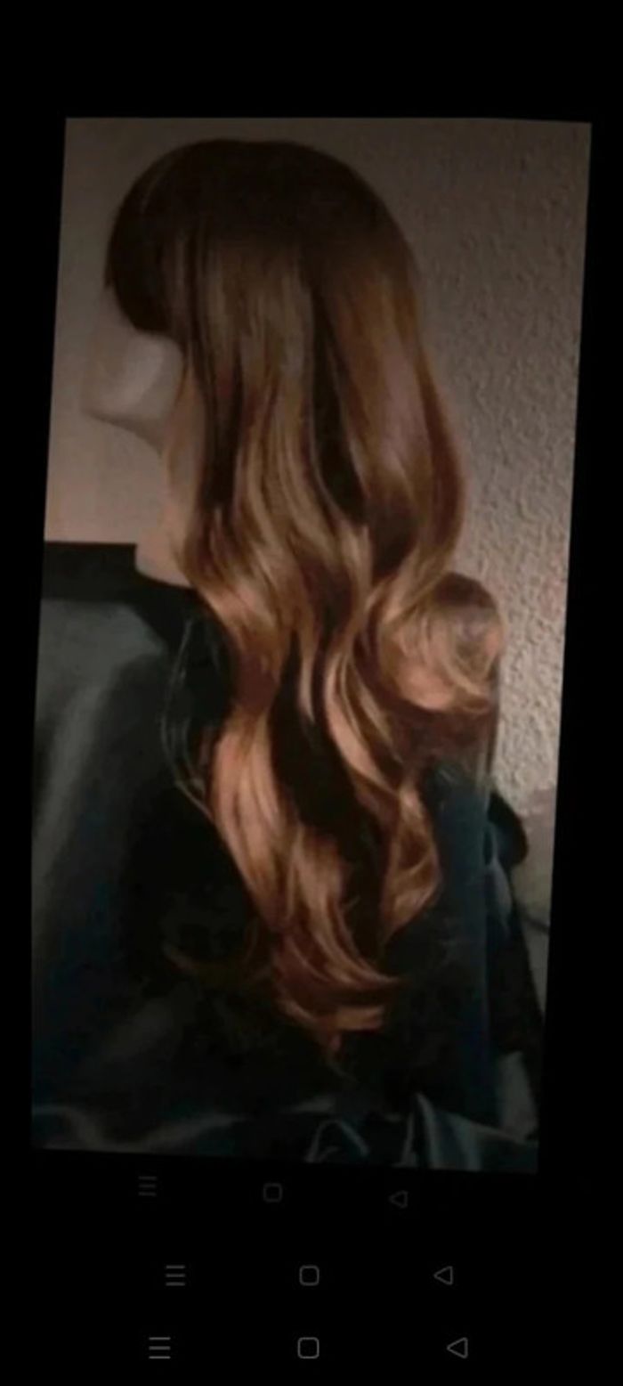 Perruque Châtain Ombré Naturelle Luxe Tendance 49€ - photo numéro 13
