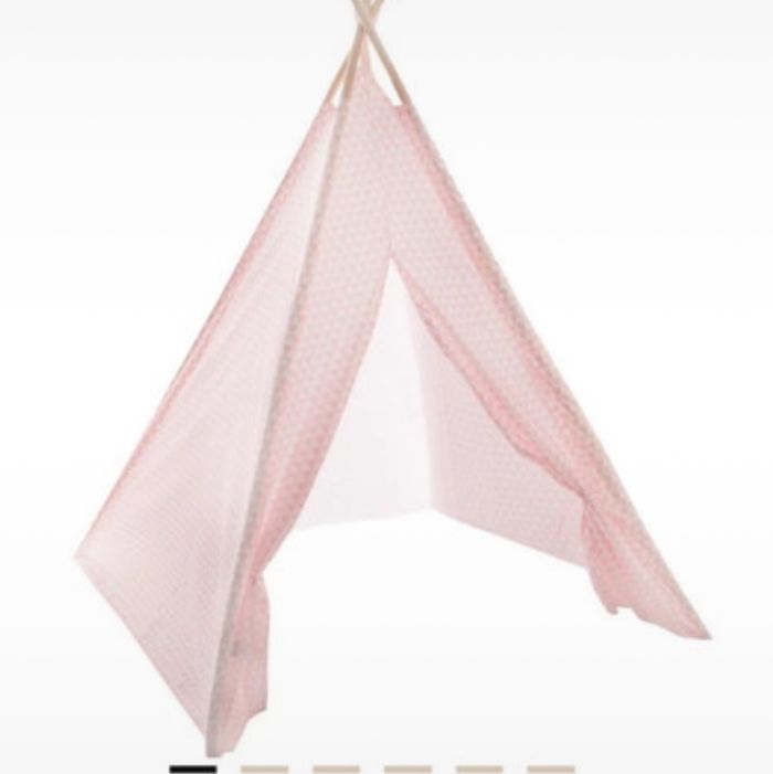 Tipi enfant rose