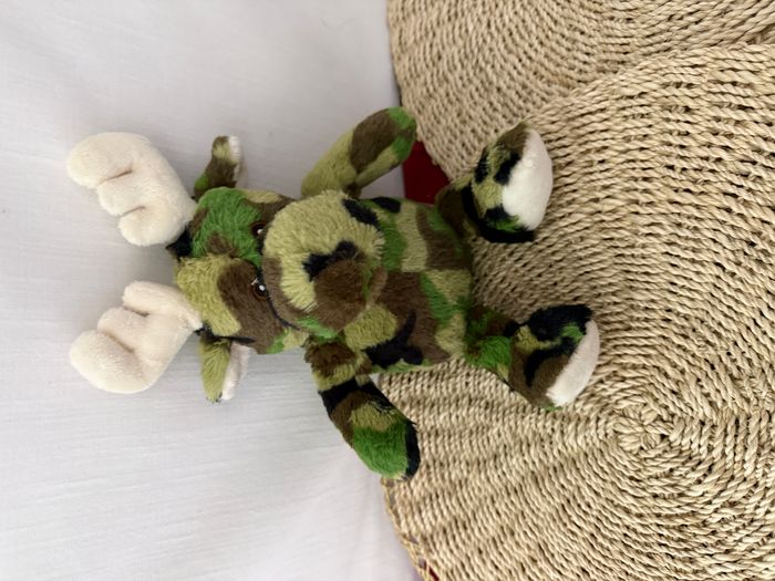 Peluche Élan Camouflage Camo Moose - photo numéro 5