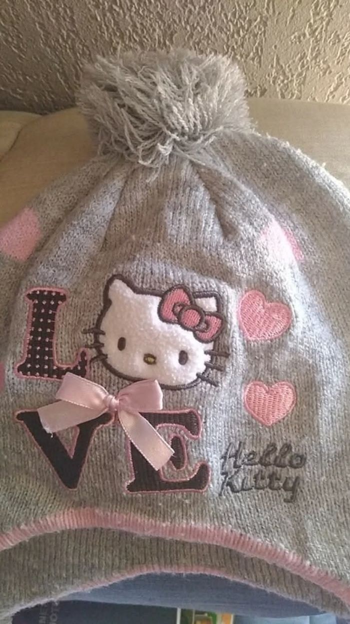 Bonnet fille Hello Kitty - photo numéro 3