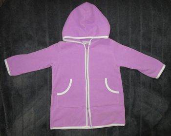 Peignoir de bain avec capuche, 2 ans