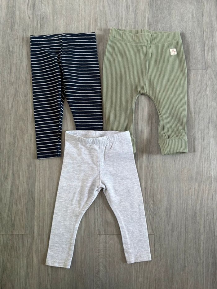 Lot de 3 legging Primark taille 9 mois