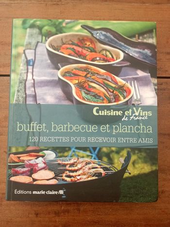 Livre recettes buffet, BBQ et plancha