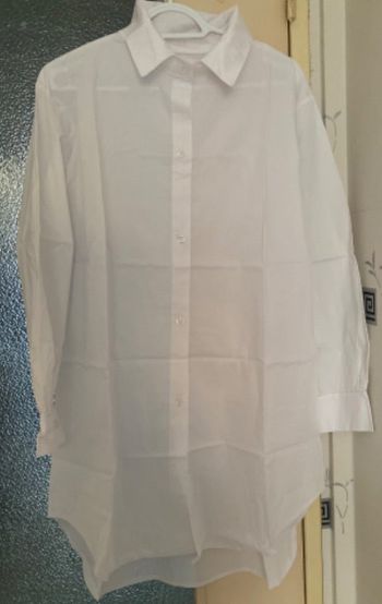 Chemise longue oversize taille unique