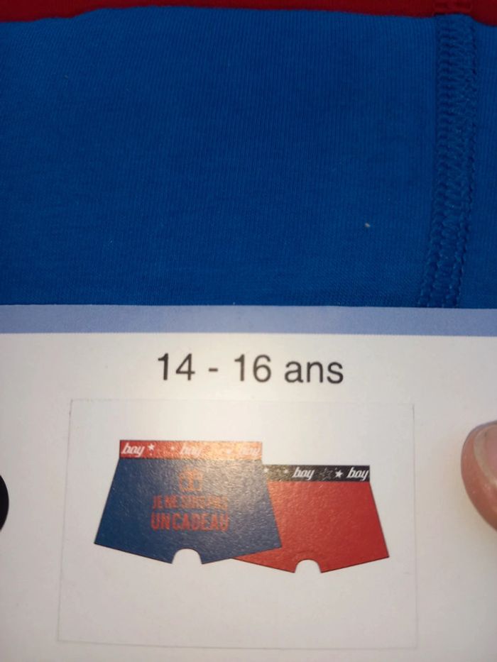 Boxer enfant de Noël rigolo 14 16 ans - photo numéro 2