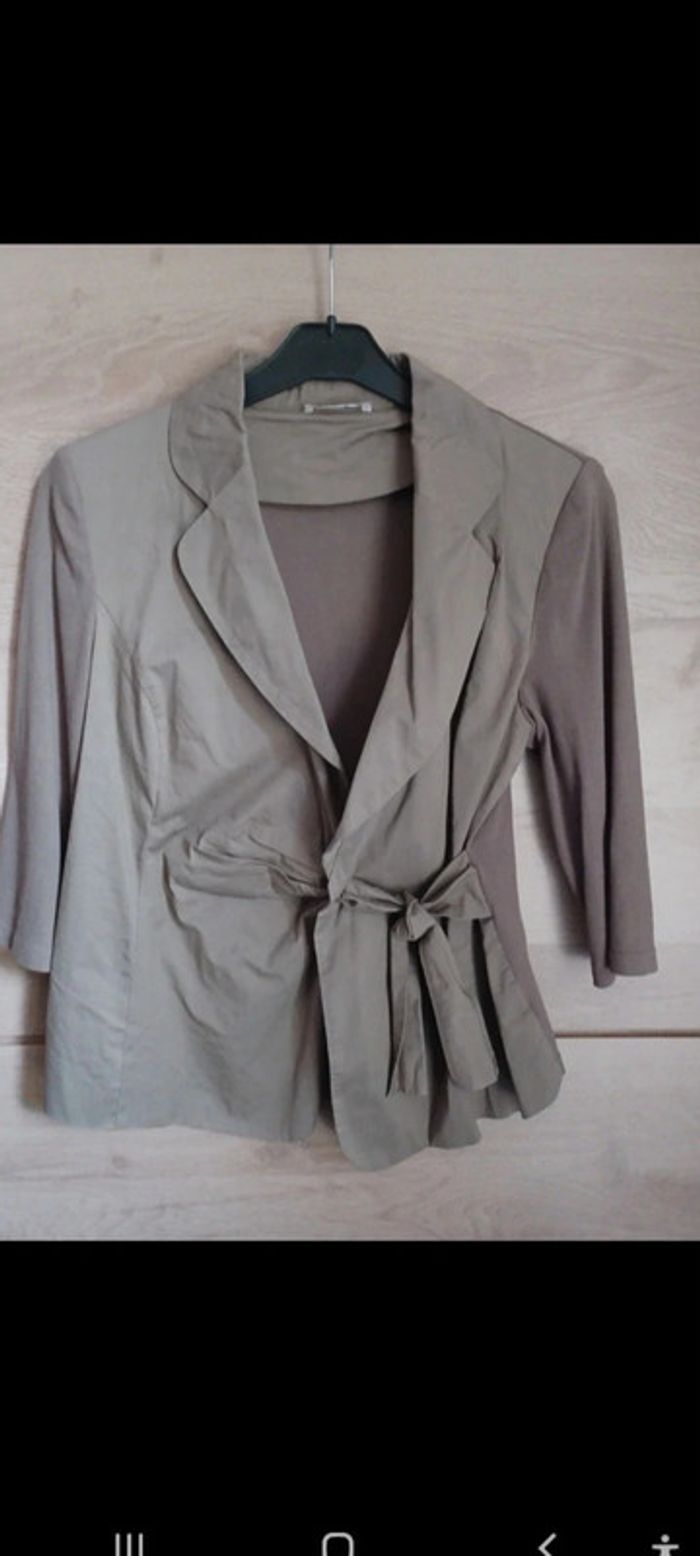 Veste cache cœur Taille 38 go fontana - photo numéro 2
