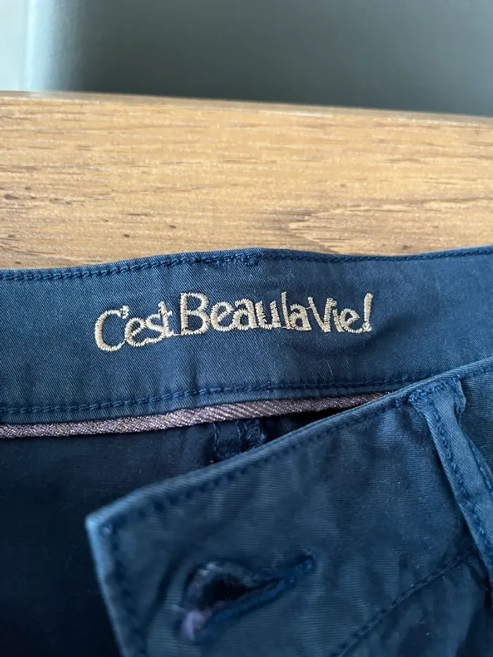 Pantalon chino femme C’est Beau La Vie - photo numéro 3