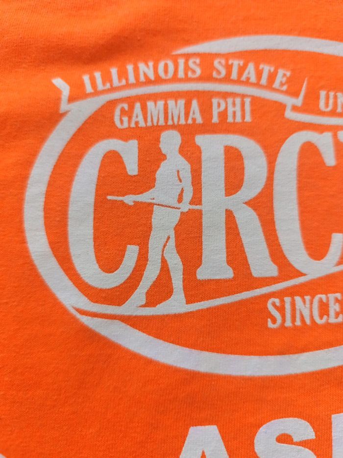 T-shirt University state Illinois Circus M - photo numéro 3