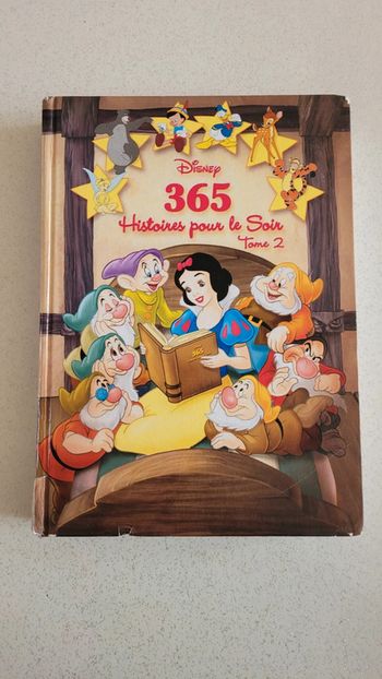 Livre "365 histoires pour le soir" de Disney 📖