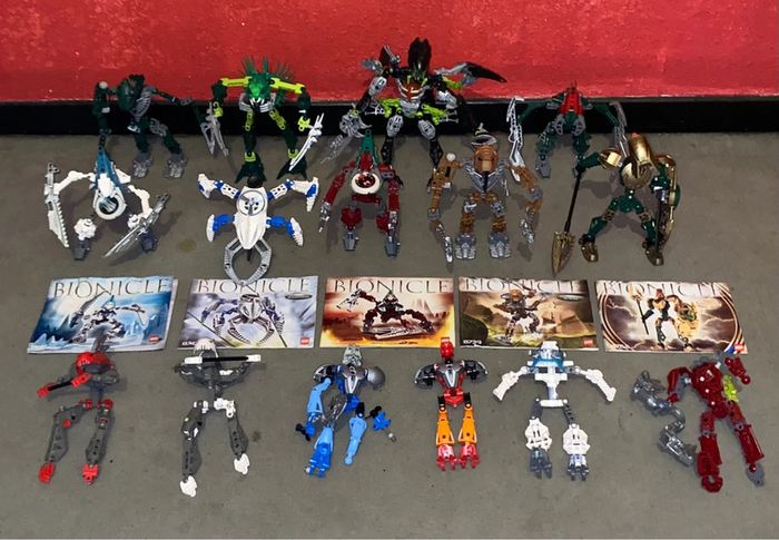Grand lot Lego Bionicle X15 - photo numéro 4