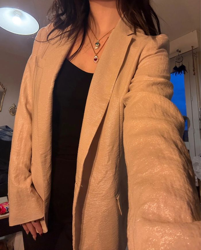 Blazer rose clair poudré 🩷 - photo numéro 3