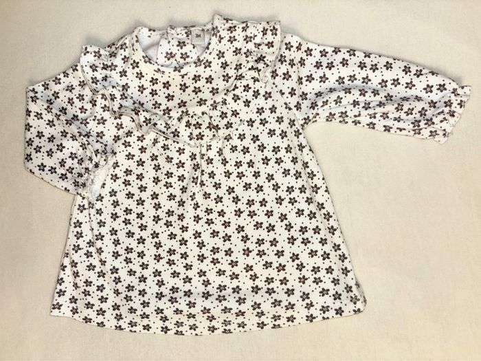 Robe fleur gris - photo numéro 2