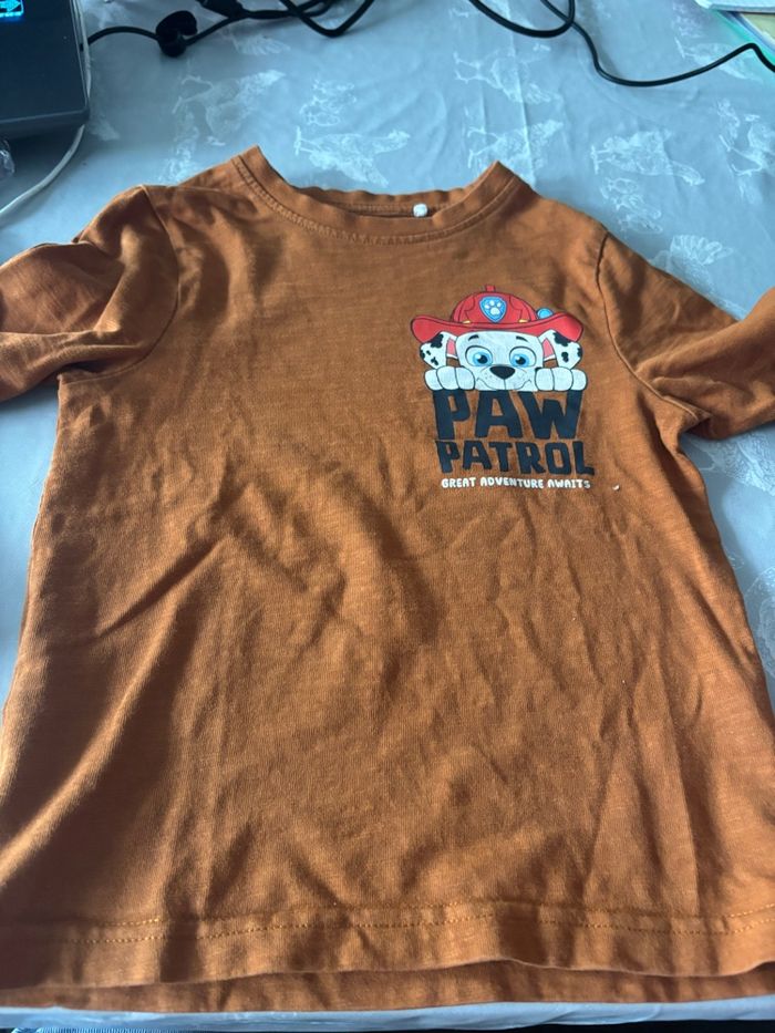 Teeshirt pat patrouille Marcus manches longues - photo numéro 2