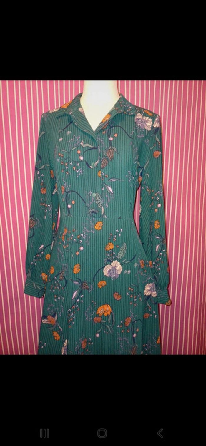 Robe chemise de hiver 💚 - photo numéro 2