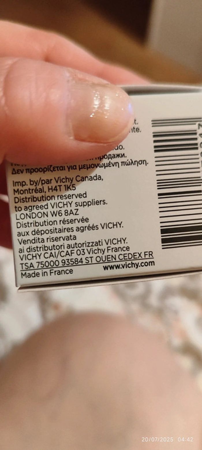 Vichy Neovadiol Peri-Menopause Crème Nuit Redensifiante Revitalisante Format Deluxe 15 ml - photo numéro 6