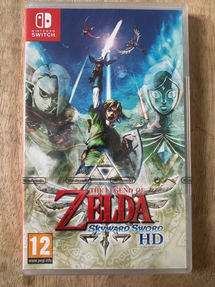NEUF sous blister Jeu vidéo Nintendo Switch The Legend of Zelda Skyward Sword HD