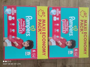 Couches Pampers pants