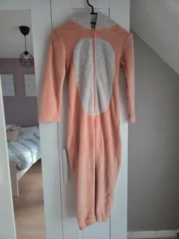 Pyjama combinaison chaud fille taille 8 ans